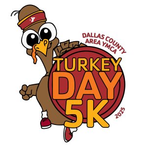 Dallas County YMCA Turkey Day 5k Logo
