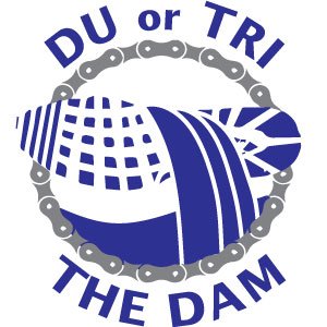DAM SPRINT TRIATHLON + DUATHLON Logo