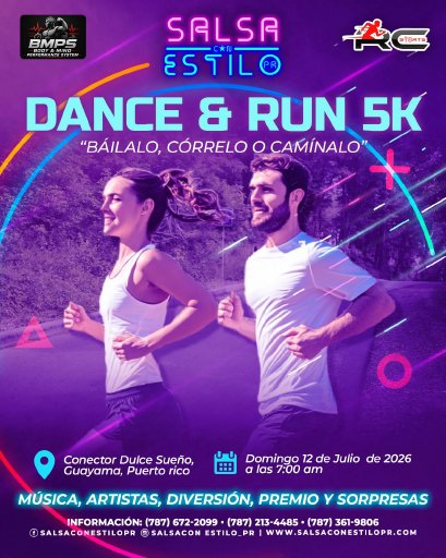 Dance and Run 5km Logo