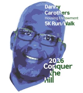 Danny Carothers "Conquer the Hill" 5K Race/Walk Logo