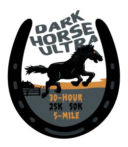 Dark Horse Trail Series (26.2 - 13.1 - 10k) Logo