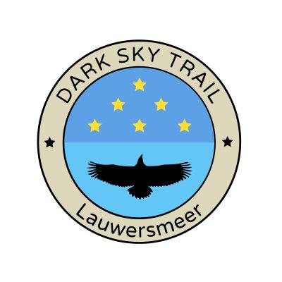 Dark Sky Trail Lauwersmeer Logo