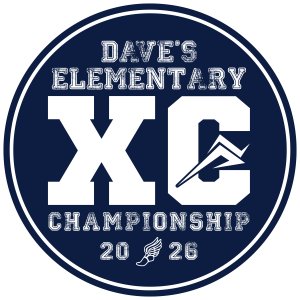 DAVE'S ELEMENTARY CROSS COUNTRY CHAMPIONSHIP Logo