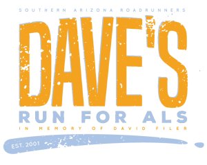 Dave's Run For ALS Logo