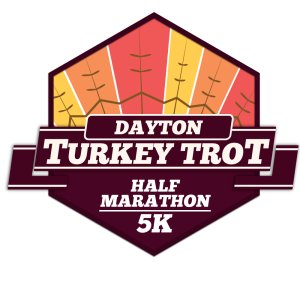Dayton Turkey Trot Half Marathon & 5K Logo