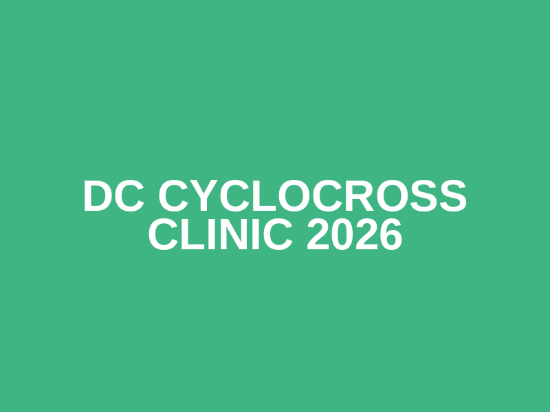 DC Cyclocross Clinic 2026 Logo