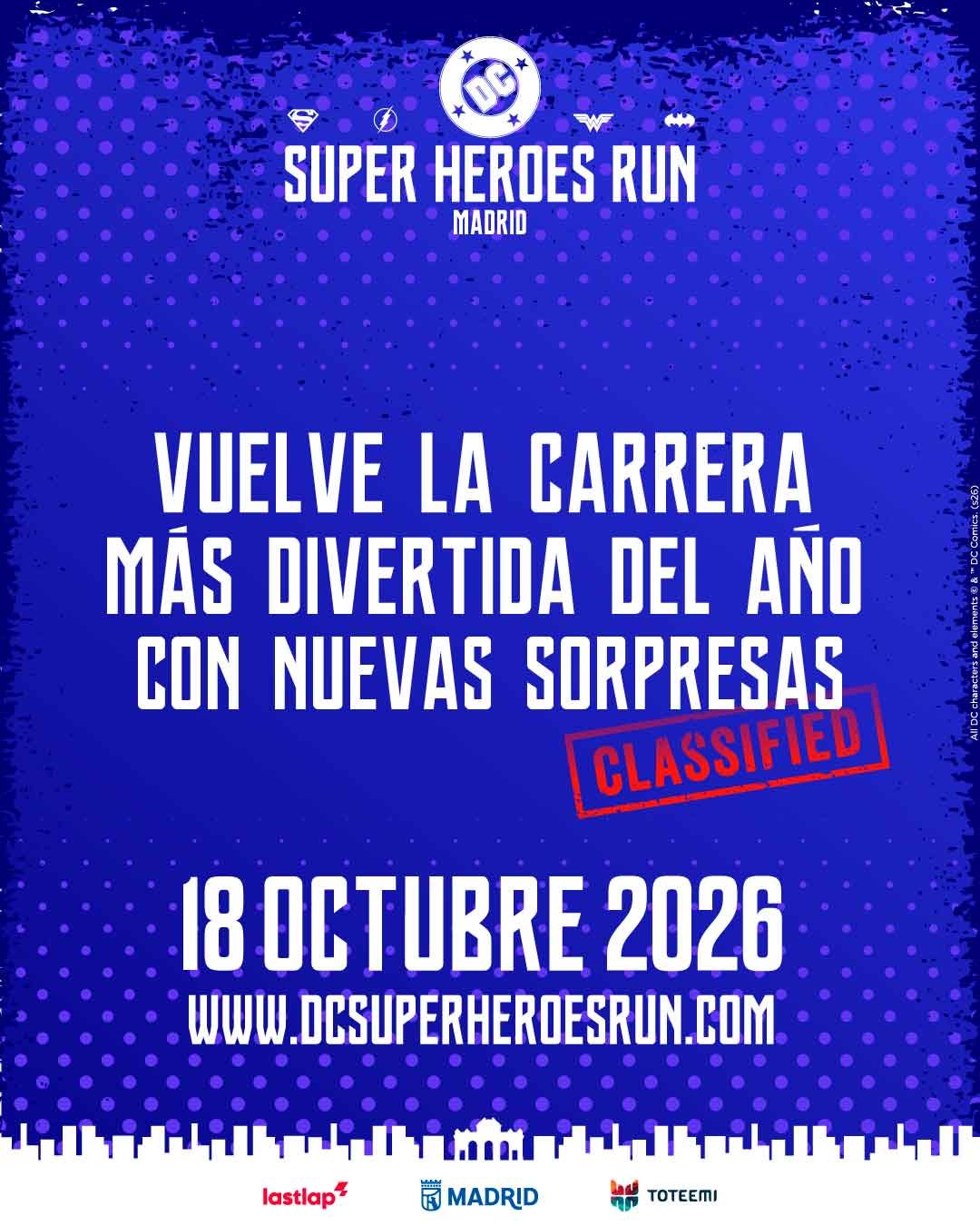 DC SUPERHEROES RUN 2026