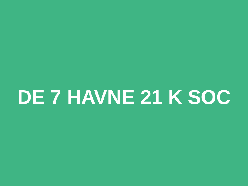 DE 7 HAVNE 21 K SOC Logo
