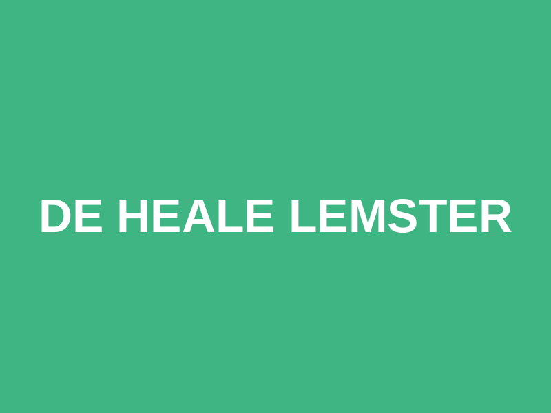 De Heale Lemster Logo