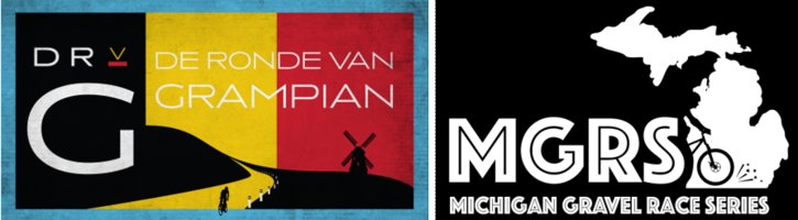 De Ronde van Grampian (DRvG) Gravel Race Logo