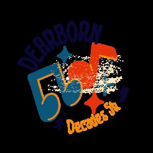 Dearborn Decades 5k Logo