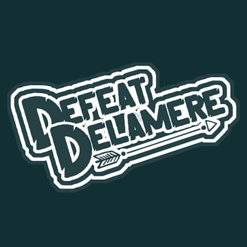 DEFEAT DELAMERE 2026 Logo