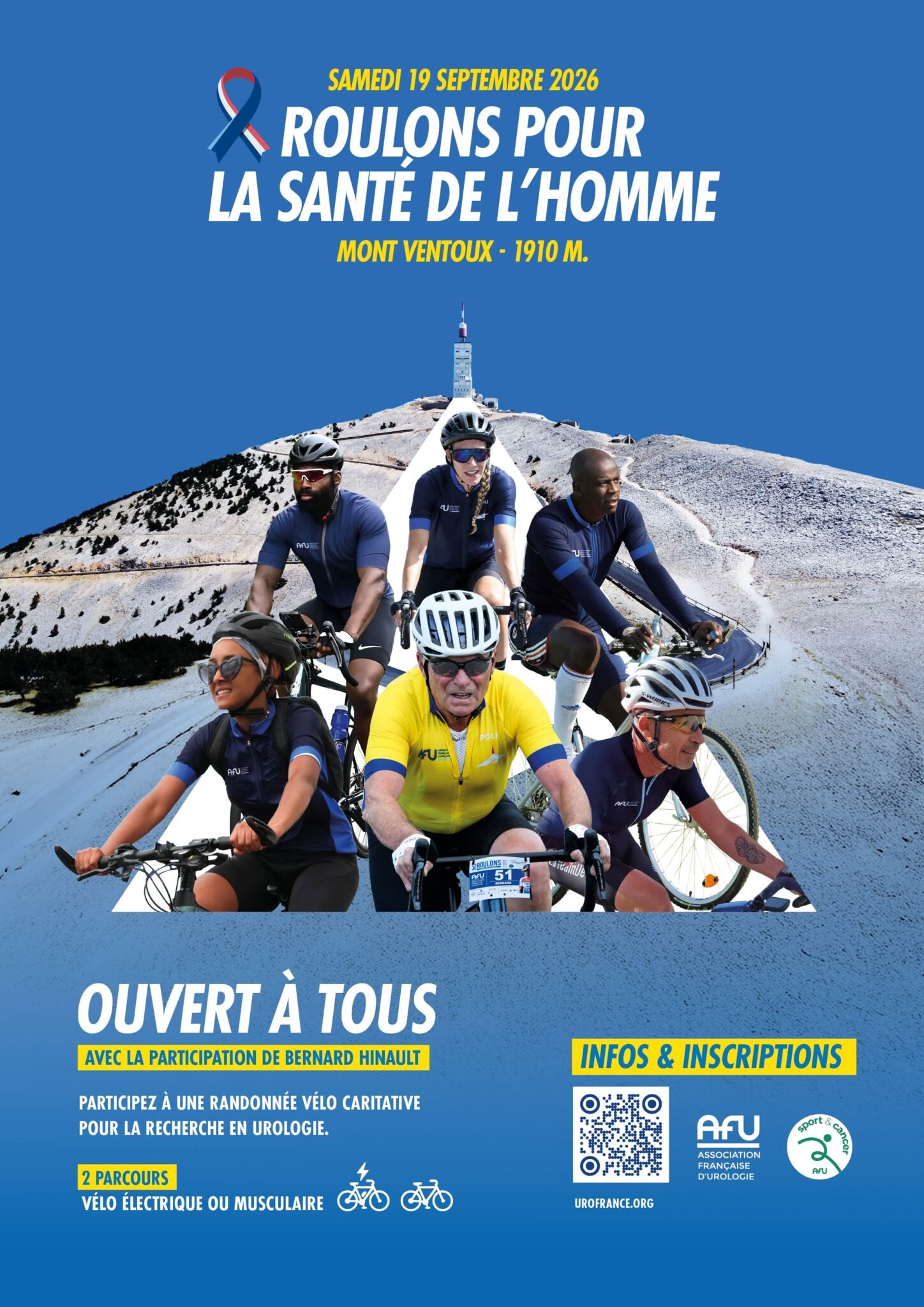 Défi connecté - Roulons pour la santé de l'homme
