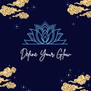 Define Your Glow 5K, 10K, Half Marathon by Califlow Runs Logo