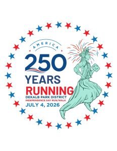 DeKalb Park District Independence Day 5k/10k Logo