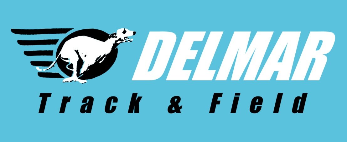 Delmar Track and Field Club Cross Country Logo