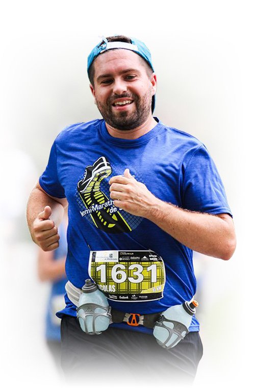 Demi-Marathon RBC de Sherbrooke Logo