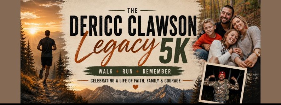 Dericc Clawson 5K Logo