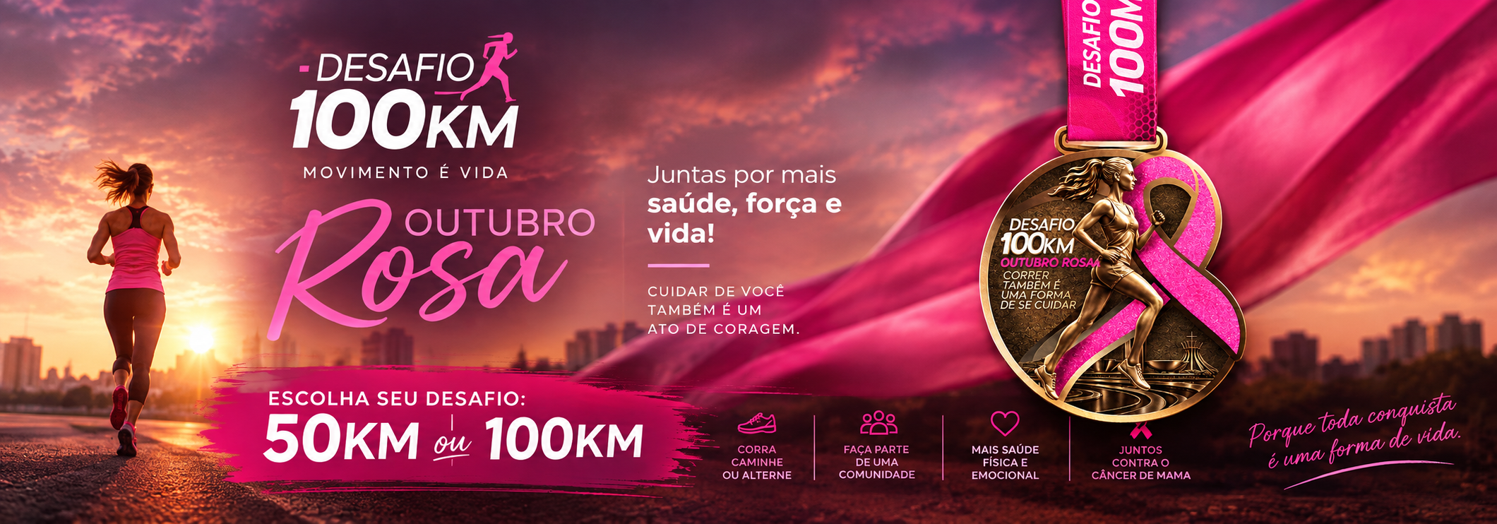DESAFIO 100KM OUTUBRO