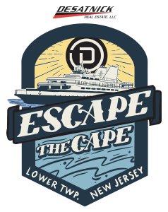 DeSatnick Real Estate Escape the Cape Triathlon Logo