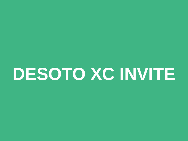 Desoto XC Invite Logo