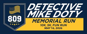 Detective Mike Doty Memorial Run Logo