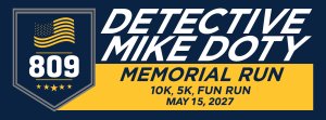 Detective Mike Doty Memorial Run Logo
