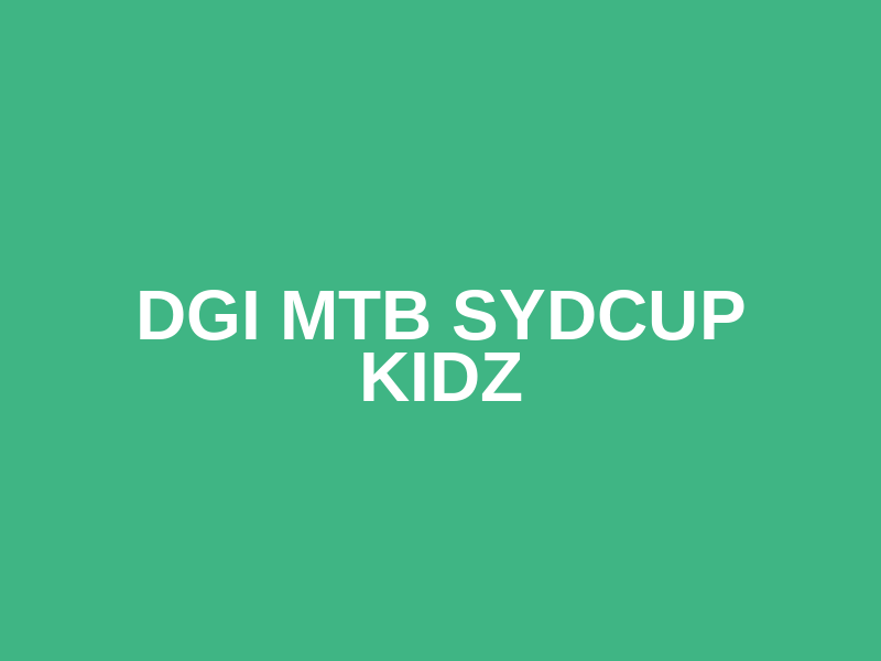DGI MTB Sydcup Kidz Logo