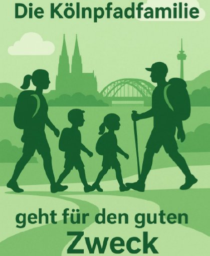 Die Kölnpfadfamilie wandert erneut für den guten Zweck Logo