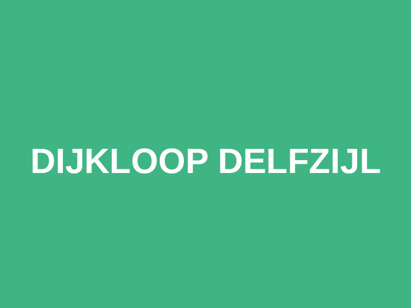 Dijkloop Delfzijl Logo