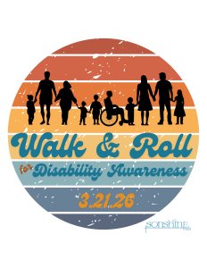 Disability Awareness Walk & Roll 2026 Logo