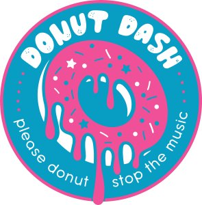 Donut Dash 10K/5K/2K | Hometown Happenings Logo
