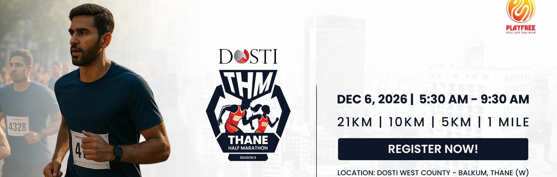 Dosti Thane Half Marathon – Season 5