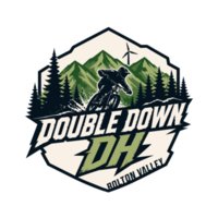 Double DH Downhill Logo