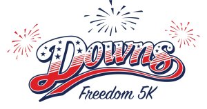 Downs Freedom Run Logo