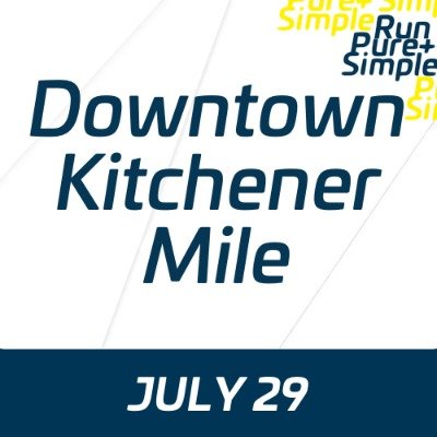 Downtown Kitchener Mile 2026 Logo