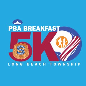 DQ Long Beach Township (LBI) PBA Breakfast 5k Run/Walk Logo