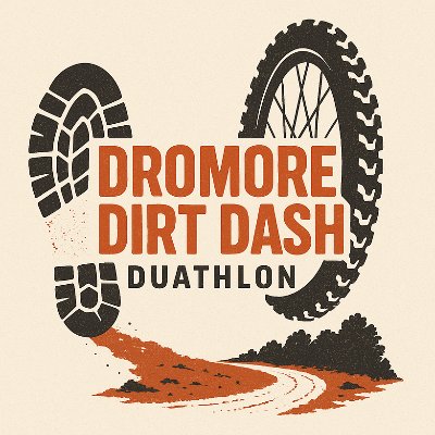 Dromore Dirt Dash Duathlon Logo