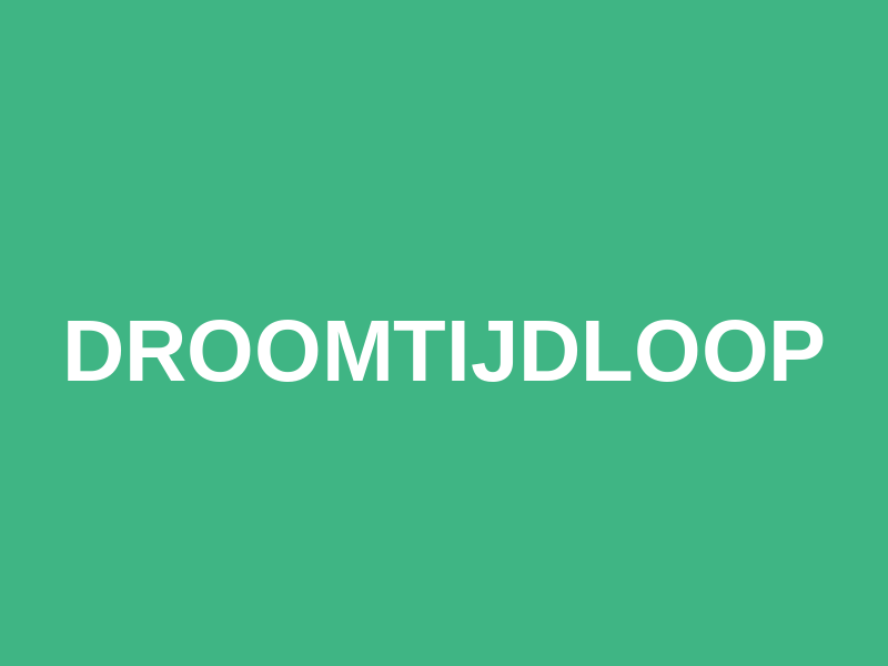 Droomtijdloop