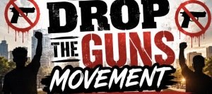 Drop The Guns Walk Logo