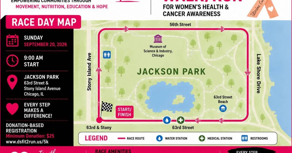DSFIT2RUN Inaugural 5K: Walk & Run for Women’s Health & Cancer Awareness Logo