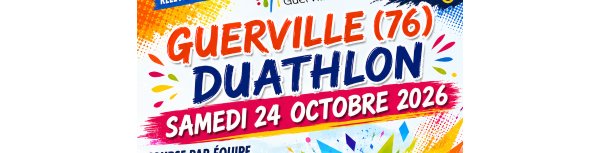 Duathlon Guerville 76 2026 Logo