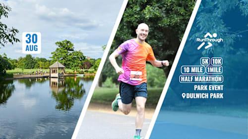 Dulwich Park 1 Mile, 5k, 10k, 10 Mile & Half Marathon August 2026 Logo