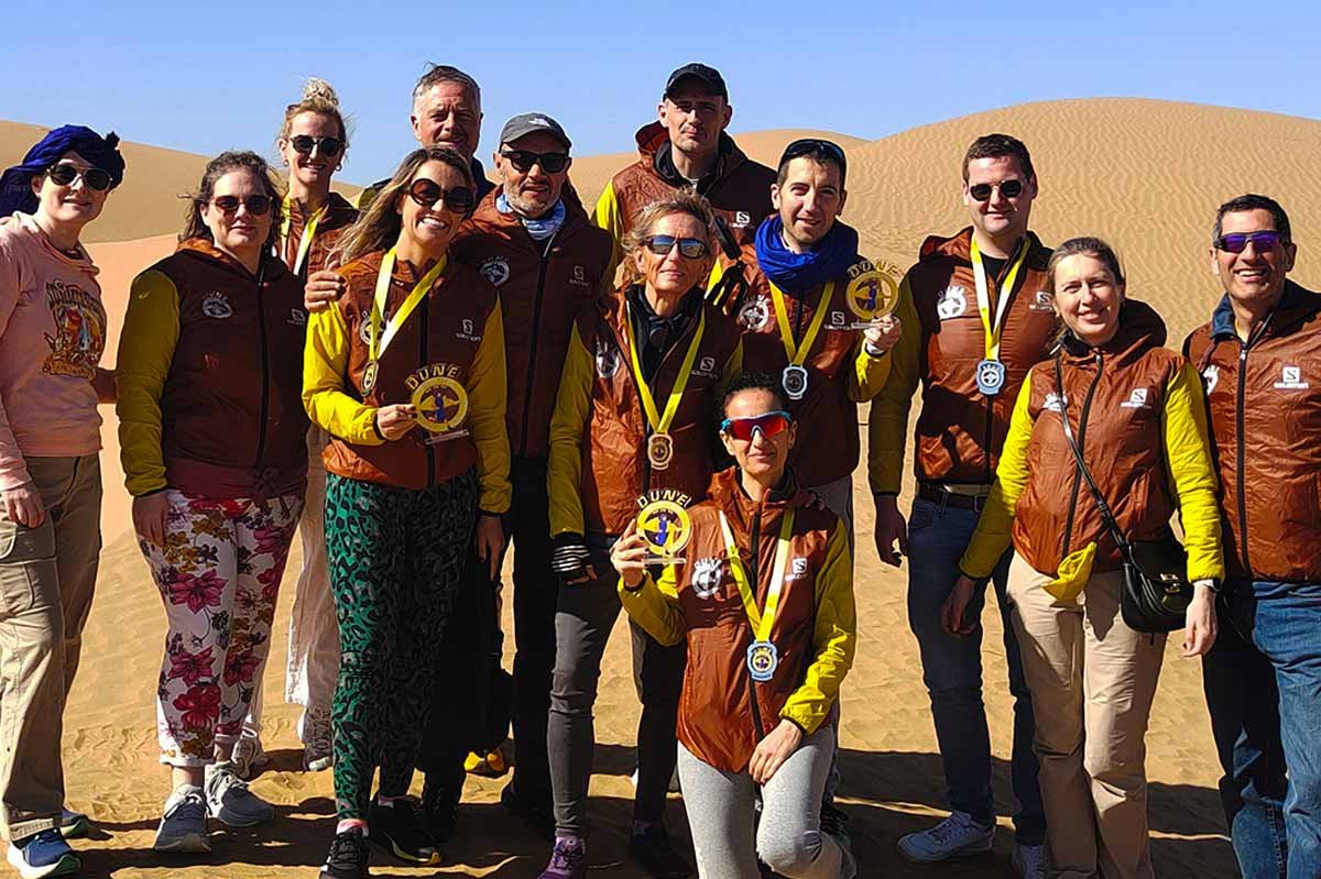 Dune Marathon - Run in the desert Logo