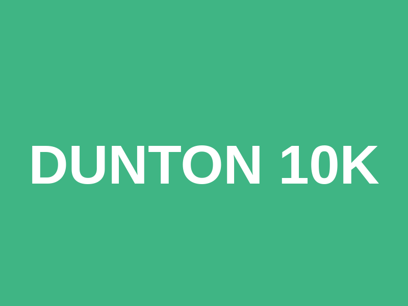 Dunton 10k Logo