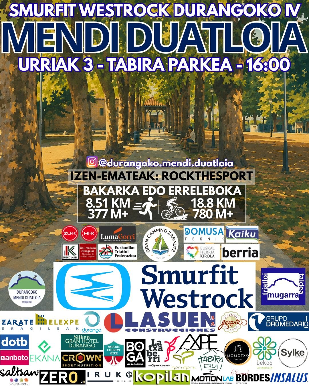 DURANGOKO IV. MENDI DUATLOIA - SMURFIT WESTROCK SARIA Logo