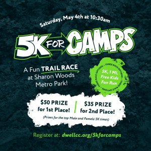 Dwell Student Ministry Camps 5K Logo