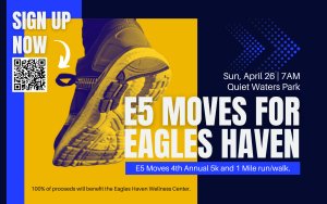 E5 MOVES for Eagles Haven Logo