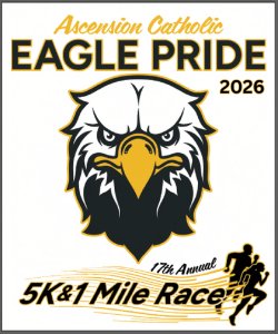Eagle Pride 5K & 1 Mile Run/Walk Logo
