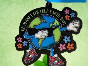 Earth Day 5K (Sponsored by AREC) Logo